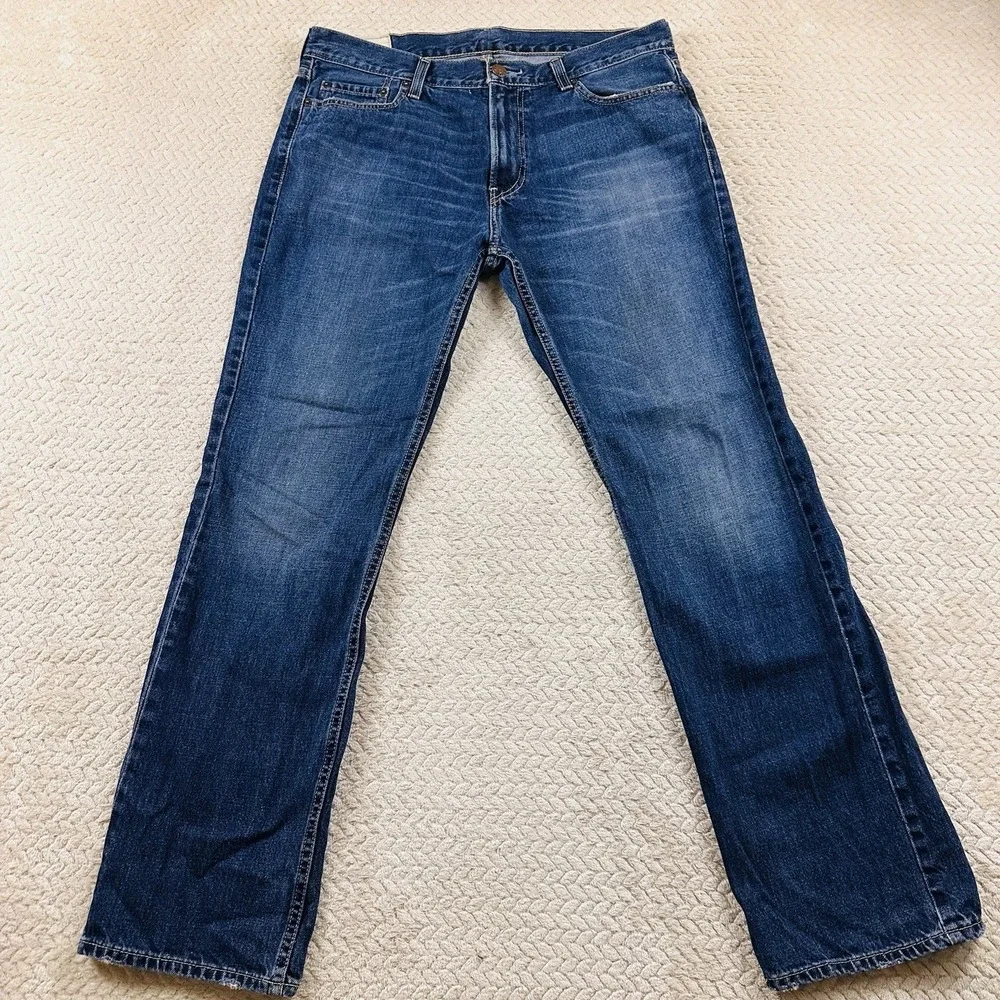 Hollister Jeans THE BOOT Men's 34 X 32 (35x32 Actual) Bootcut Western Preppy Y2K
